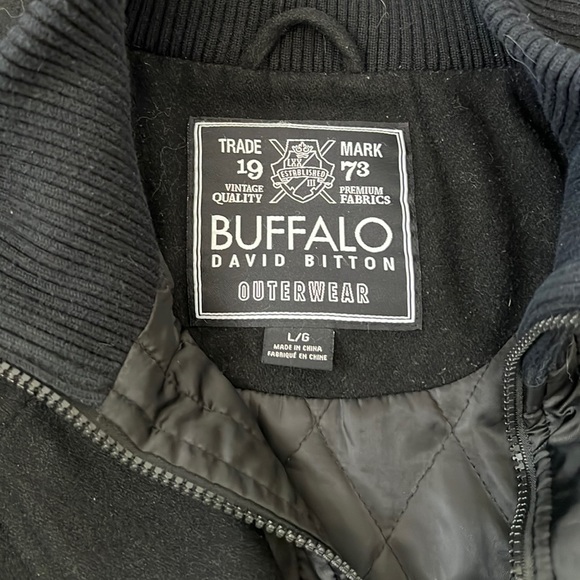 Buffalo David Bitton Wool Black Lined Pea Coat
Size Large - Picture 3 of 3